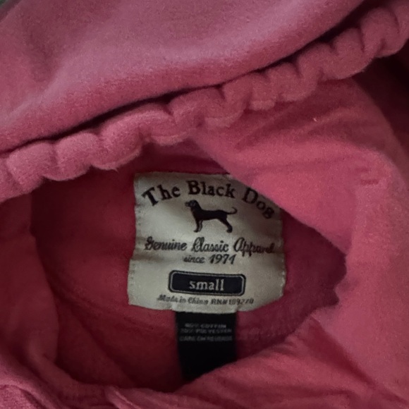 The Black Dog Fuchsia Hoodie - Picture 3 of 4